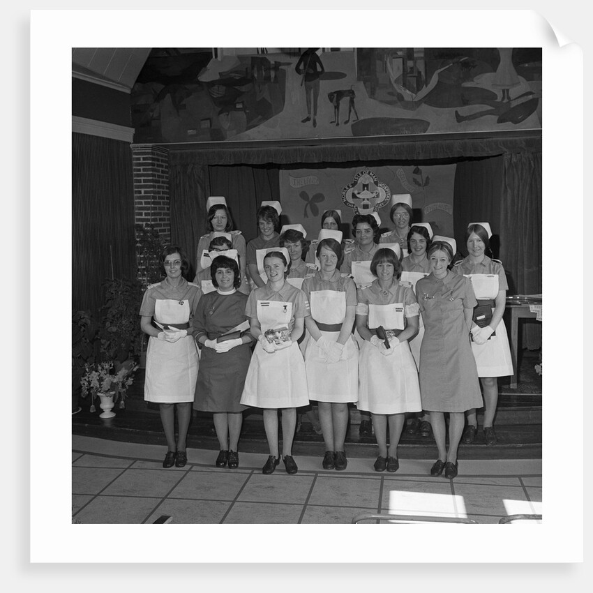 Nurses presentation, Noble's Hospital, Douglas by Manx Press Pictures