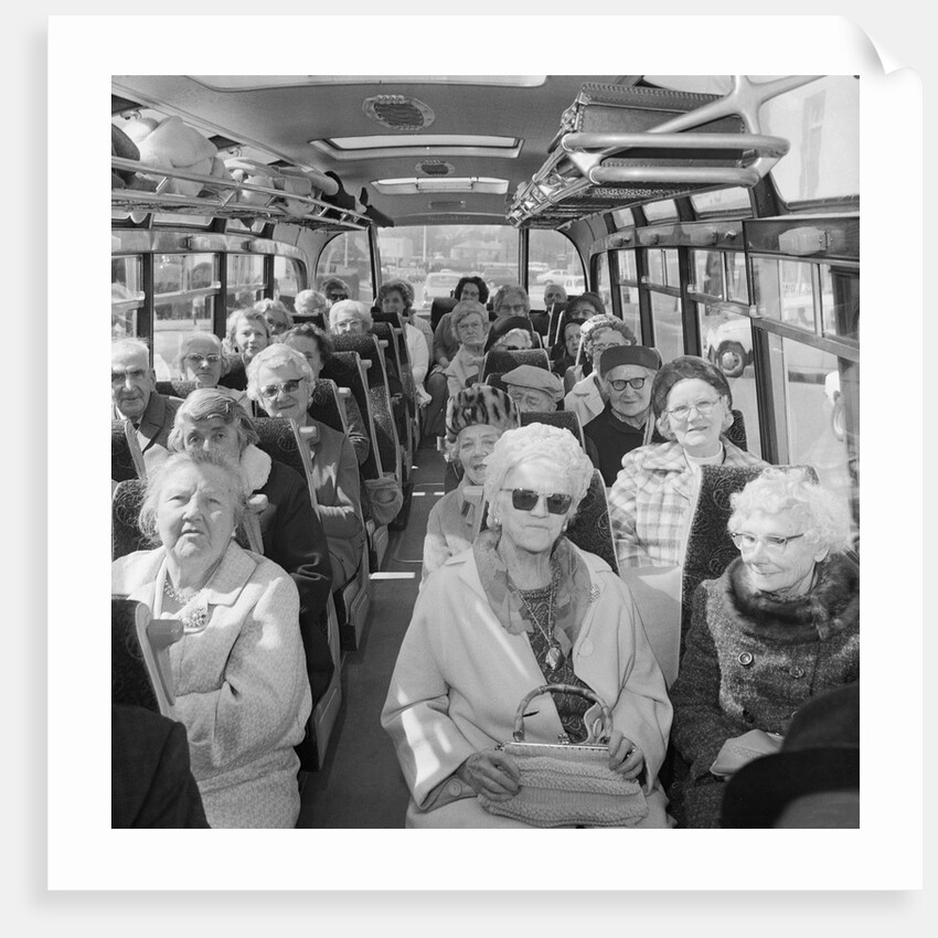 Pensioners coach trip, Isle of Man by Manx Press Pictures