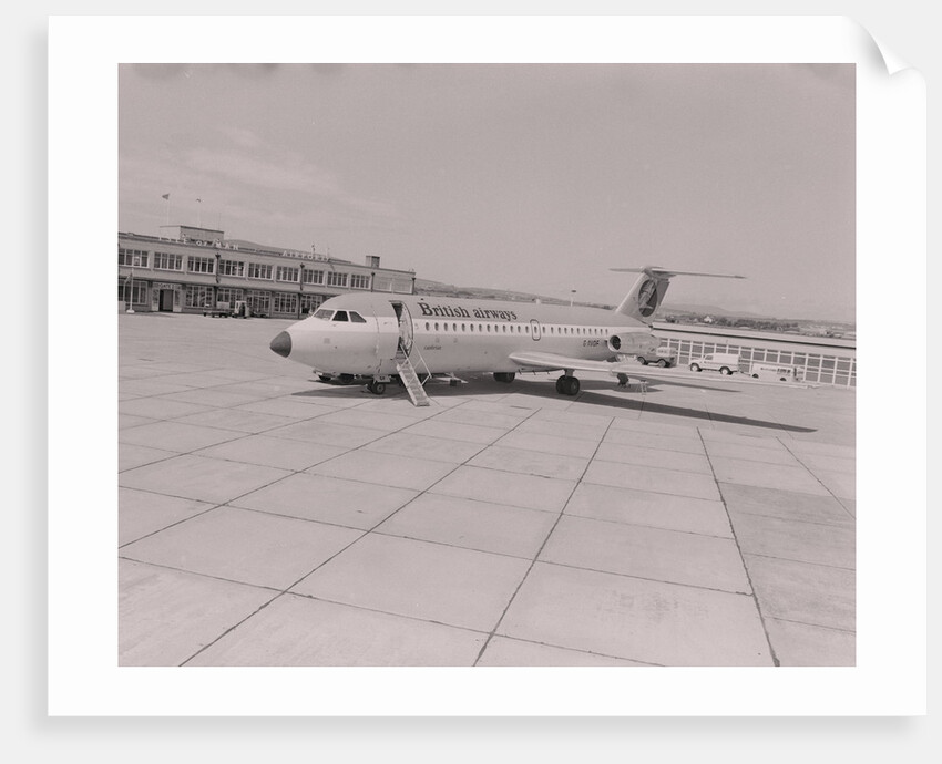 British Airways plane, Ronaldsway Airport by Manx Press Pictures