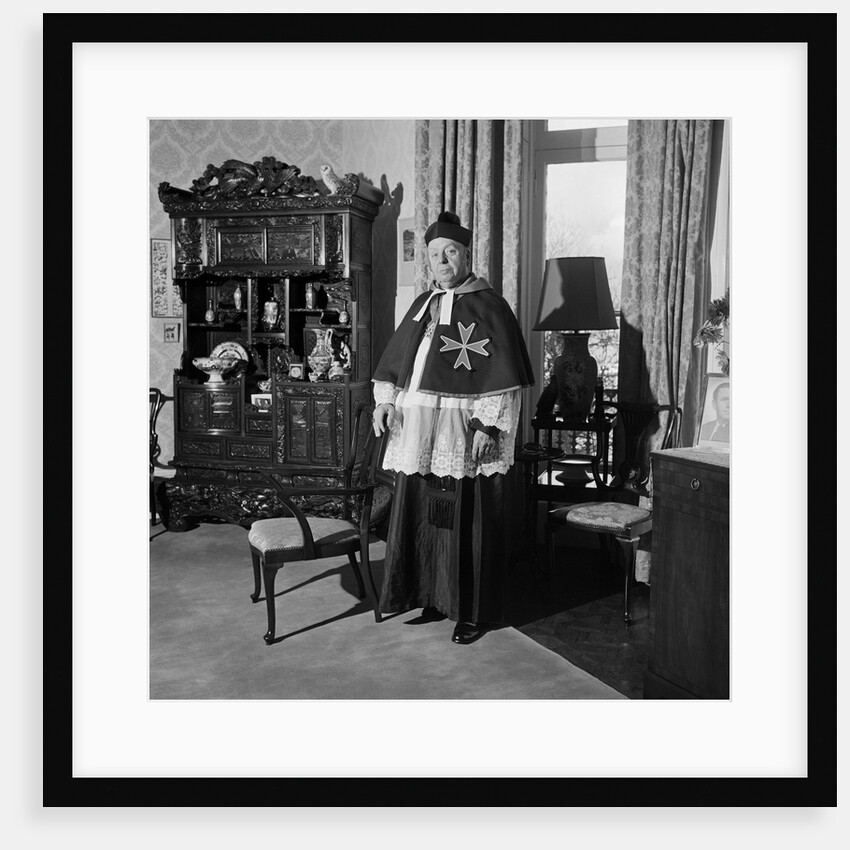 Reverend Fred Cubbon at Home by Manx Press Pictures