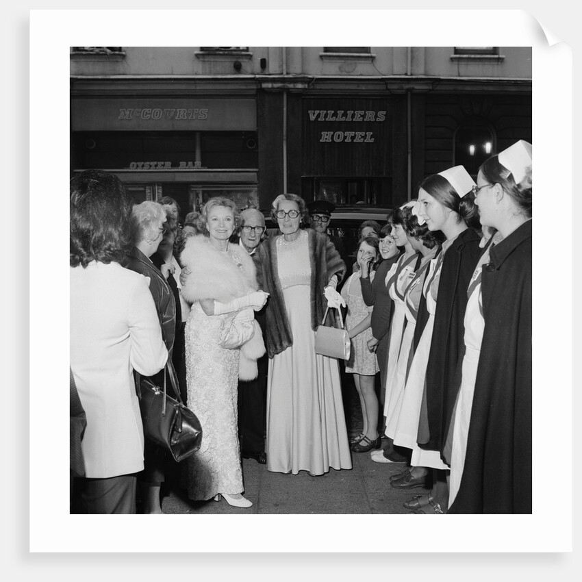 Dame Anna Neagle visit by Manx Press Pictures
