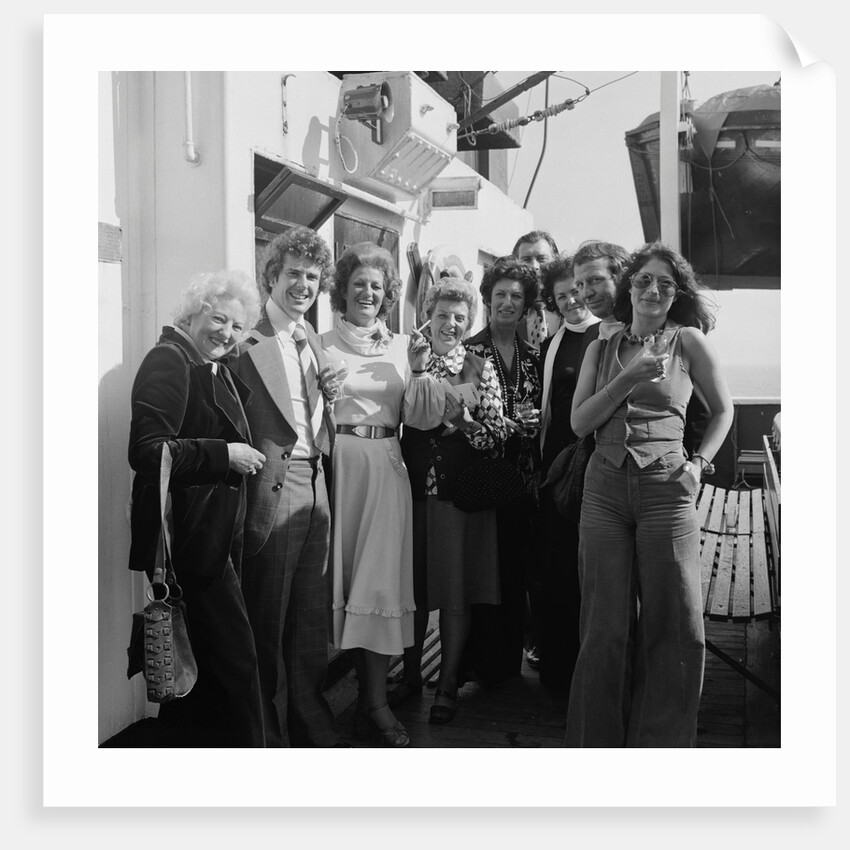 Dame Anna Neagle visit by Manx Press Pictures