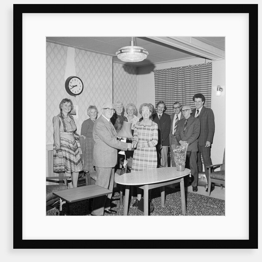 Presentation to Miss Lucas, Peel by Manx Press Pictures