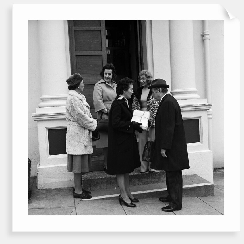 Birch petition given to Isle of Man Government Office by Manx Press Pictures