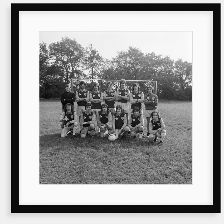 Men's football match, Blackberry Lane, Isle of Man by Manx Press Pictures