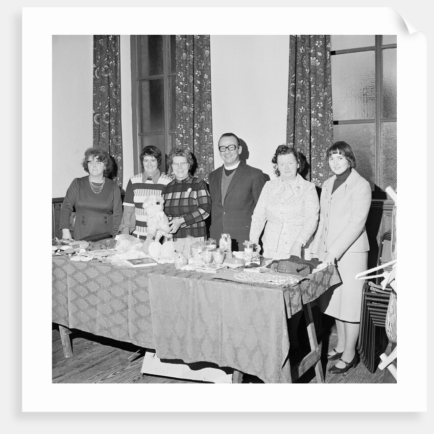 Maughold jumble sale by Manx Press Pictures