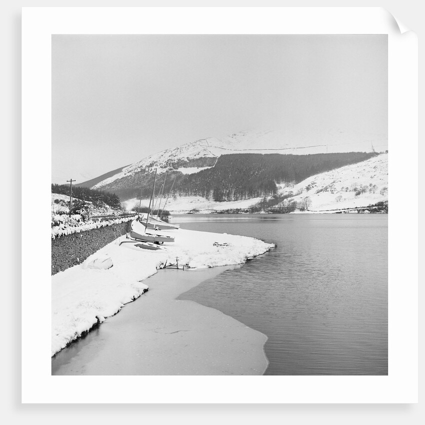 Snow, Baldwin Reservoir by Manx Press Pictures