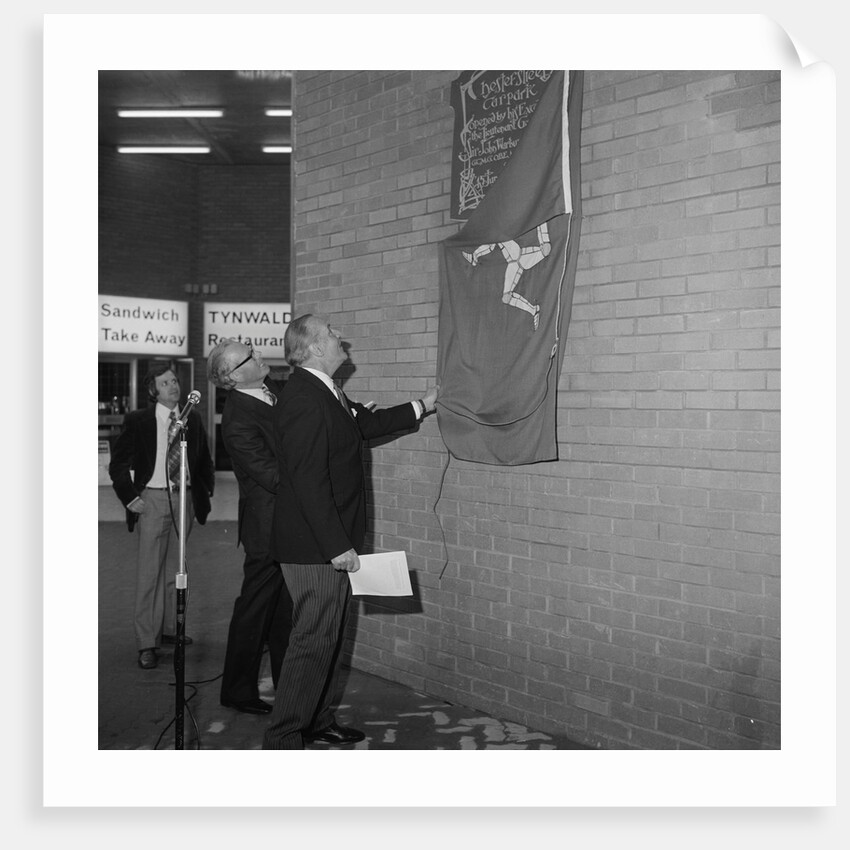 Opening the Chester Street car park, Douglas by Manx Press Pictures