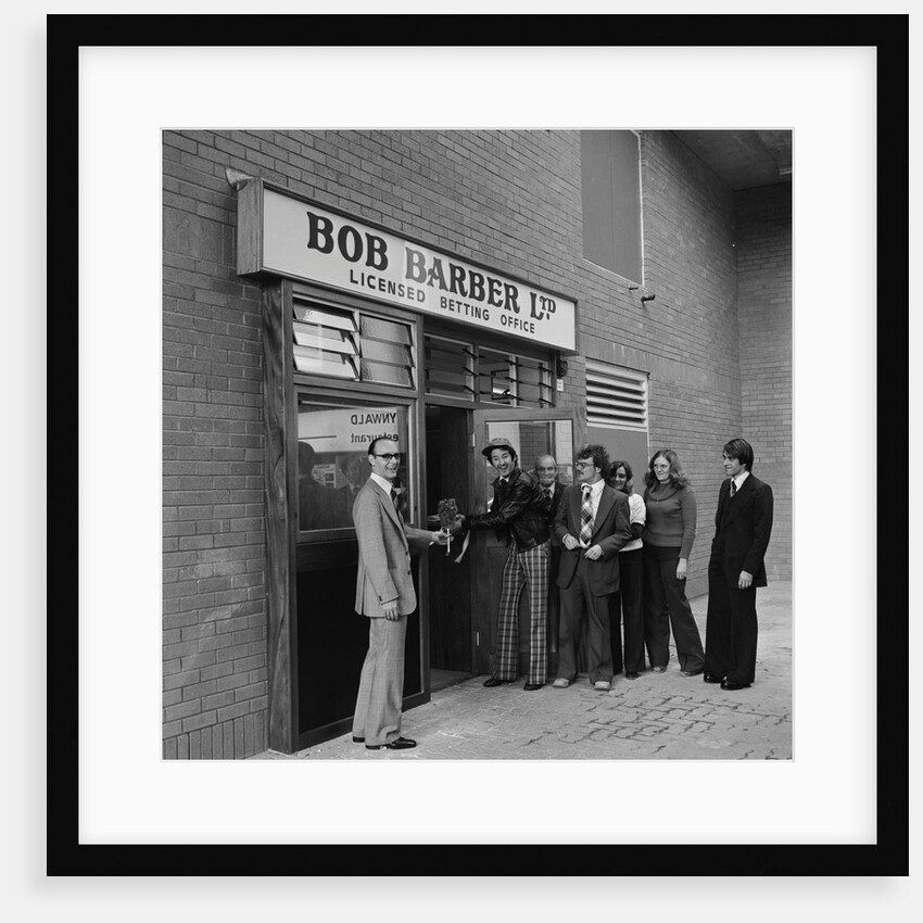 Opening of betting office, Chester Street, Douglas by Manx Press Pictures