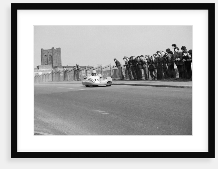 Sidecar test, Bray Hill, Douglas by Manx Press Pictures