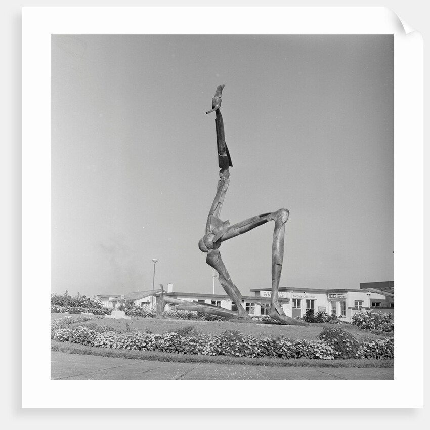 New sculpture at Ronaldsway Airport by Manx Press Pictures