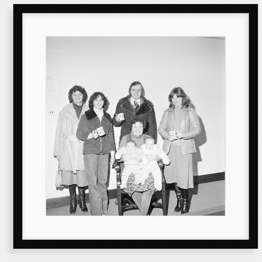 Isle of Man Millennium babies mug presentation by Manx Press Pictures