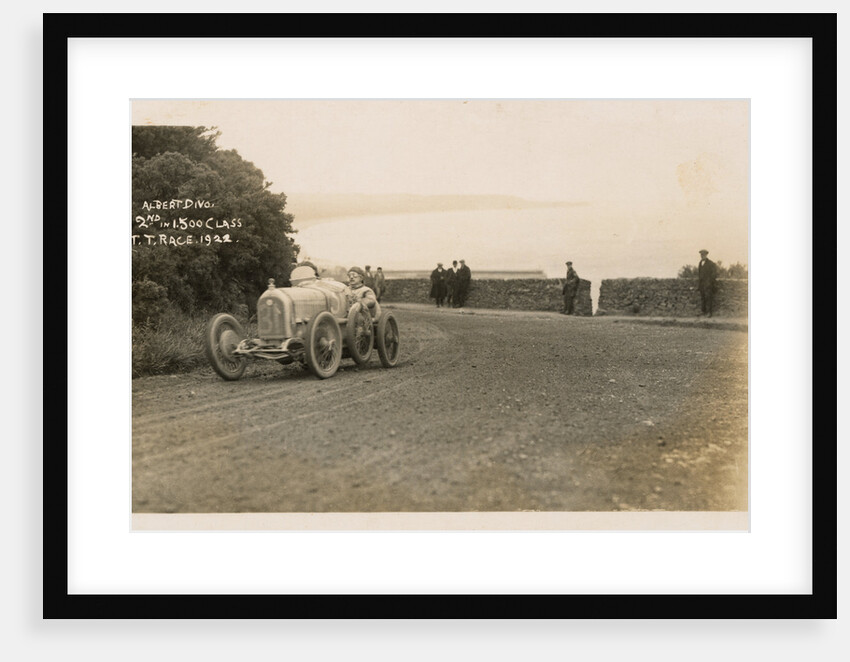 Albert Divo in a Talbot-Darracq, 1922 Tourist Trophy motorcar race by Anonymous