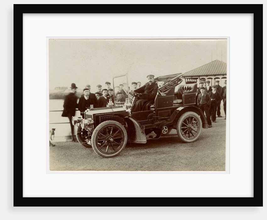 Charles Jarrott in a Wolseley, 1904 Gordon Bennett Trials by Anonymous