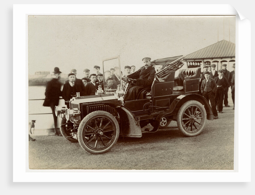 Charles Jarrott in a Wolseley, 1904 Gordon Bennett Trials by Anonymous