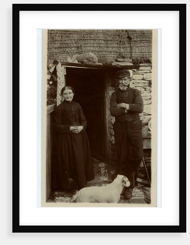 Robert Kermode of Port Mooar and his wife by Thomas Horsfell Midwood