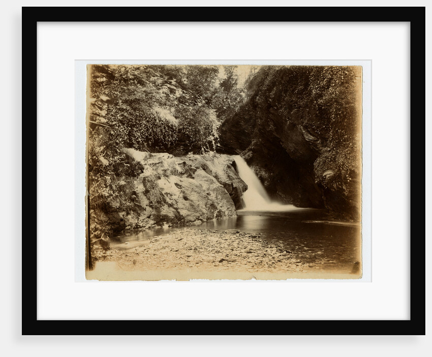 Glen Maye waterfall by W. H. Tomkinson