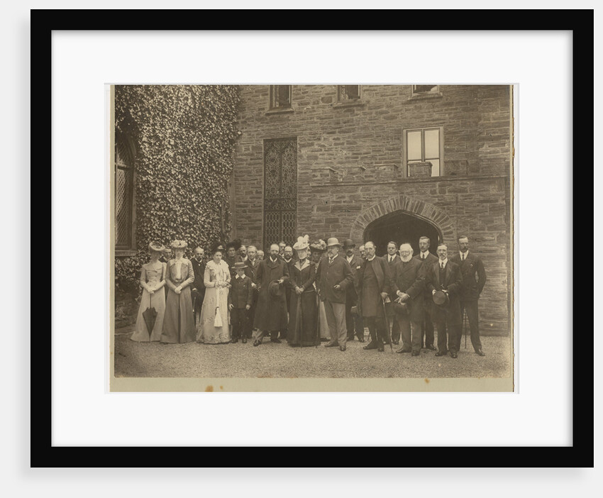 Edward VII and Queen Alexandra at Bishopscourt by George Bellett Cowen