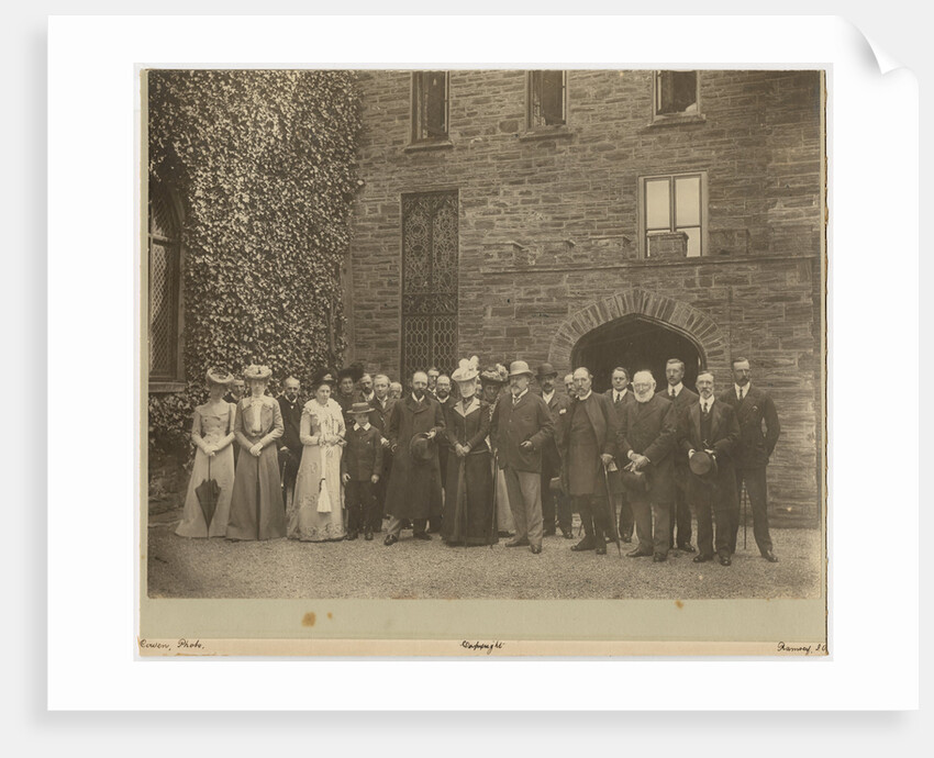 Edward VII and Queen Alexandra at Bishopscourt by George Bellett Cowen