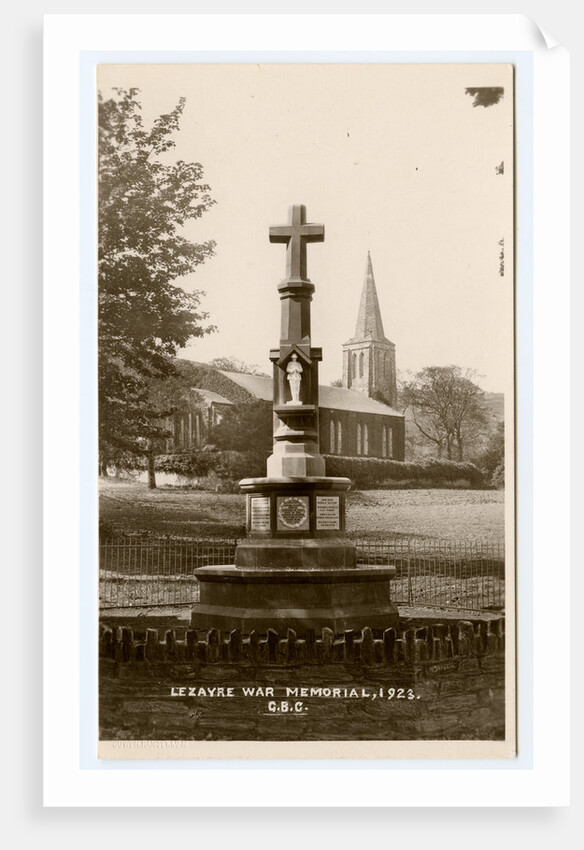 Lezayre war memorial by George Bellett Cowen