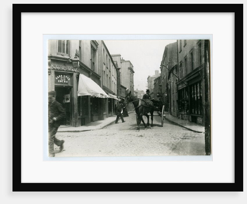 Castle Street, Douglas by John Miller Nicholson