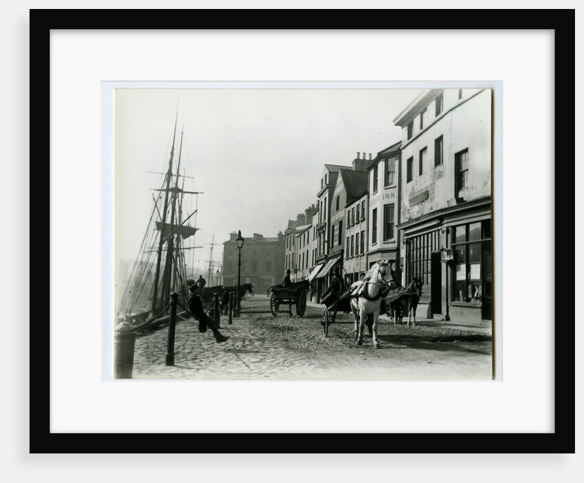 North Quay, Douglas by John Miller Nicholson