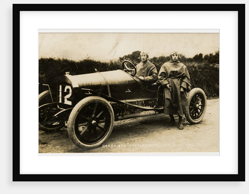 Philip Graham, 1908 Tourist Trophy motorcar race by Anonymous