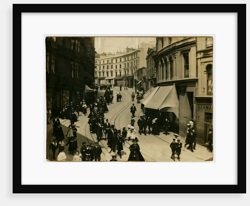 Mayor's procession on Prospect Hill, Douglas by Henry Hough
