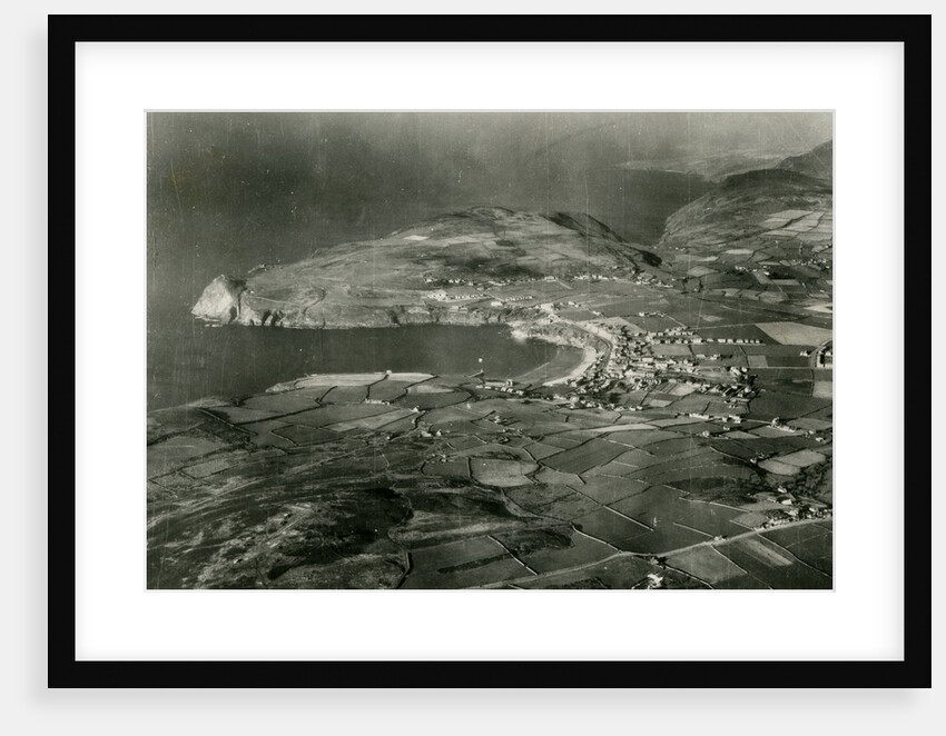 Aerial image of Mull Hill, Port Erin and Bradda Head by Unknown