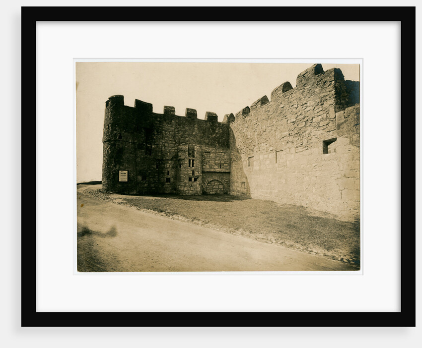 Castle Rushen original entrance, Castletown by George Bellett Cowen