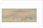 Cattle and landscape by John Miller Nicholson
