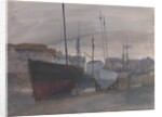 Low Tide, Inner Harbour, Castletown by Archibald Knox