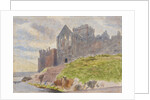 Cathedral of St Germain's in Peel Castle Isle of Man by Henry Dryden