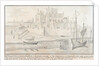The Prospective of Castle Rushen by Daniel King