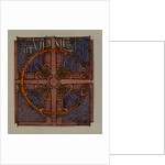 To the virtue of his Crucifixion with, The Deer's Cry (St Patrick's Hymn) by Archibald Knox