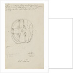 Fragment of a cross on top of wall surrounding Old Lonan Church Yard, Isle of Man by S. Staples