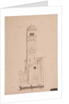 Campanile St Maria Dei Frari, Venice by John Miller Nicholson