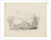 East View of Ballamoar, Isle of Man. View of white-washed house with greenery across its front with fence in front of it by Unknown