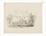 East View of Ballamoar, Isle of Man. View of white-washed house with greenery across its front with fence in front of it by Unknown