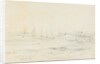 Vessels at anchor, Douglas Bay by Unknown