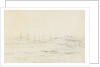 Vessels at anchor, Douglas Bay by Unknown