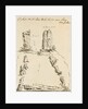 Pencil Drawing of 'Cloghyn Skeilt in Kirk Lonon near Laxey Isle of Man' (Cloven Stones) by Unknown