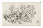 Crossag Bridge, Rushen Abbey by Arthur Henderson