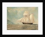 Schooner 'William' of Douglas by Anonymous