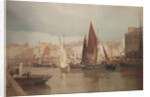 The North Quay with old St Matthew's by John Miller Nicholson