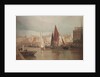 The North Quay with old St Matthew's by John Miller Nicholson