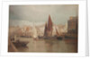 The North Quay with old St Matthew's by John Miller Nicholson