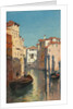 From Ponte del Cristo, Venezia by John Miller Nicholson