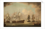 The Squadrons of Thurot and Elliot in Ramsey Bay by Wright