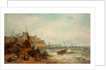 Peel Castle and Shore by Henry James Holding